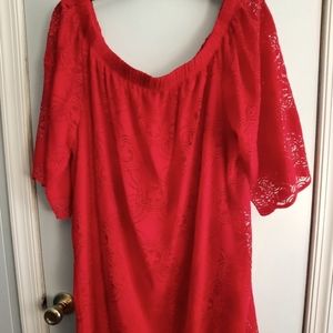 Women's size 20w  red dress